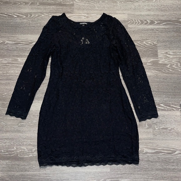 Express Dresses & Skirts - Laced Backless Dress